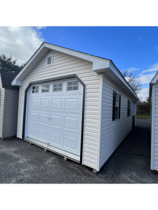12x28 Deluxe A-Frame Vinyl Shed 12x28 Deluxe A-Frame Vinyl Shed