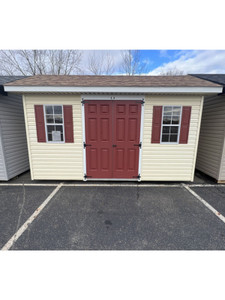 8'x14' Deluxe A-Frame Vinyl Shed 8'x14' Deluxe A-Frame Vinyl Shed