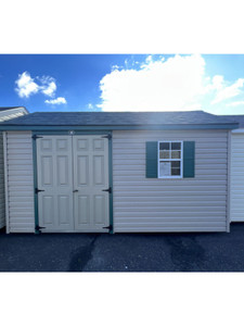 8x14 Standard A-Frame Vinyl Shed 8x14 Standard A-Frame Vinyl Shed