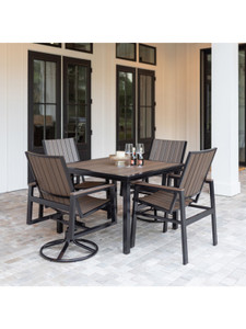 Vida 44" Square Poly Dining Table Vida 44" Square Poly Dining Table
