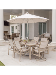 Vida 44" x 73" Poly Dining Table Vida 44" x 73" Poly Dining Table