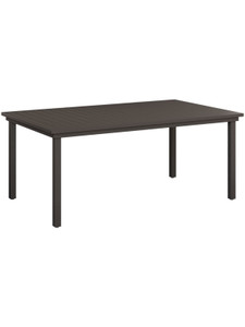 Vida 44" x 73" Dining Table Aluminum Top Vida 44" x 73" Dining Table Aluminum Top