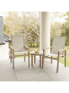Vida High Back Padded Sling Dining Chair Vida High Back Padded Sling Dining Chair