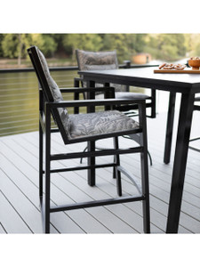 Vida Padded Sling Bar Chair Vida Padded Sling Bar Chair