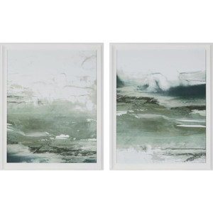 Emerald Daze Framed Prints, S/2