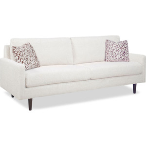 Jackie 89" Upholstered Sofa Loose Back