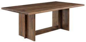 Amish-made Lancaster Legacy 913 Series Sophia dining table with solid 1¾-inch thick top profile, handcrafted in solid hardwood made in America