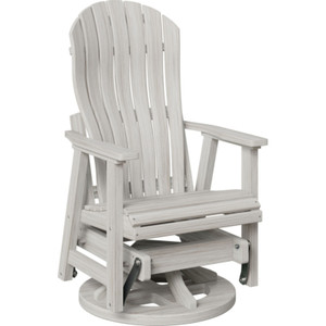 Eco-Friendly Contour Swivel Glider by Berlin Gardens, made from Poly-lumber