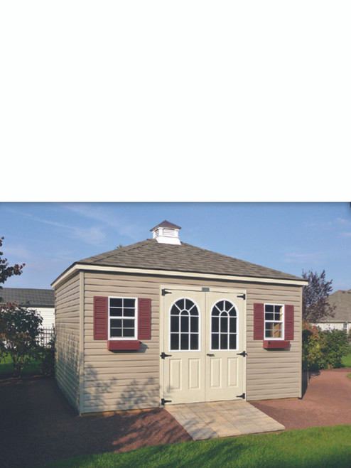 Standard Vinyl Sided Hip Barn