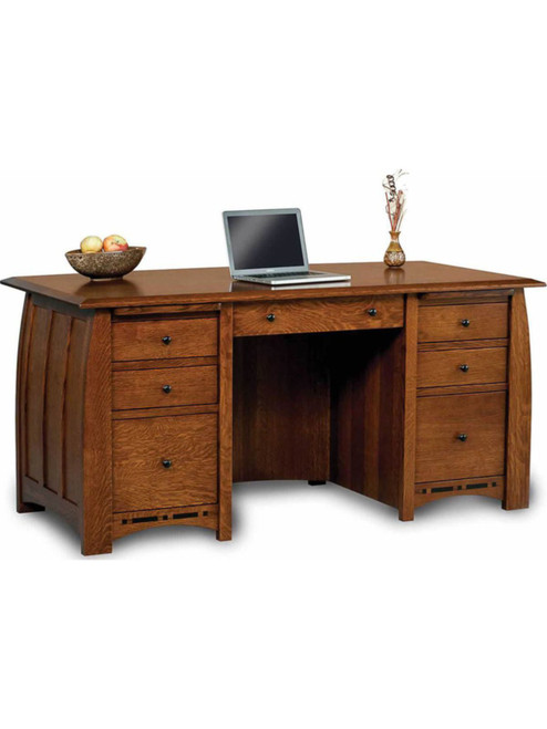 Boulder Creek Amish Executive Desk FVD-2865-BC