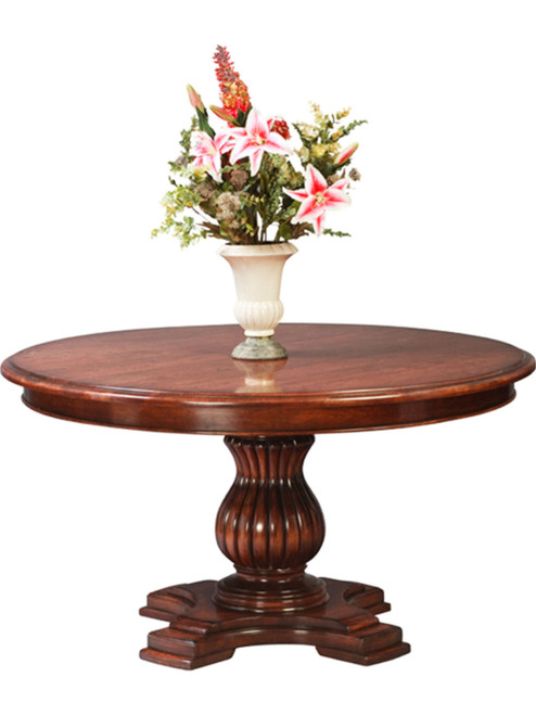 60" San Miguel Pedestal Round Extension Table 499-60