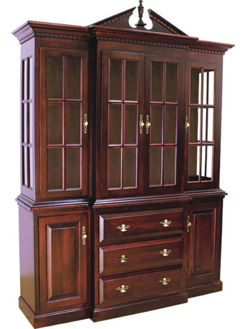 Queen Anne Pediment Hutch 36000