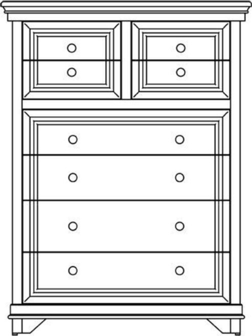 Arborne 8-Drawer Chest 3X-4289