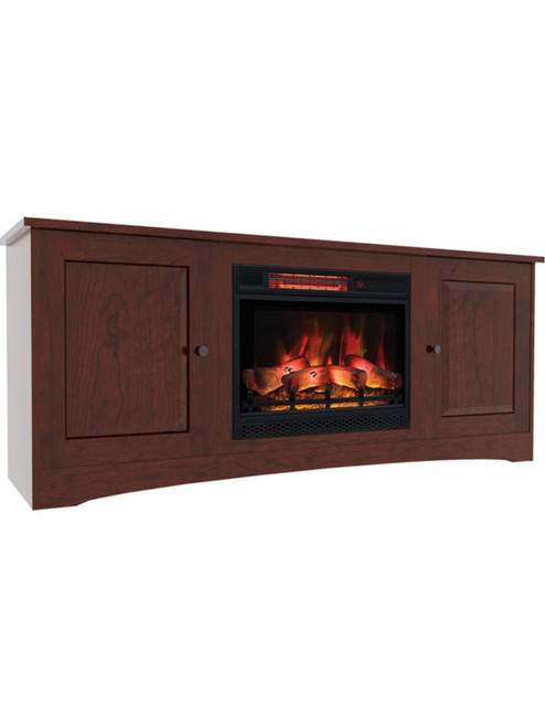 Classic Traditional Media Console Fireplace 3250