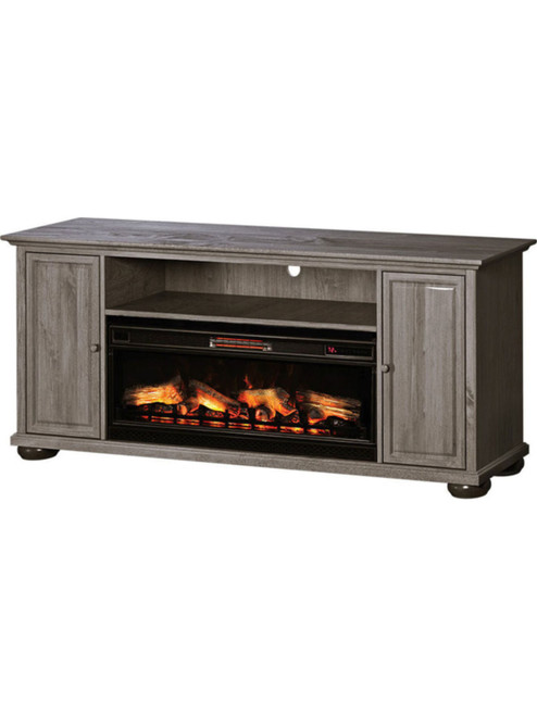 Strafford Media Console with Fireplace 4642