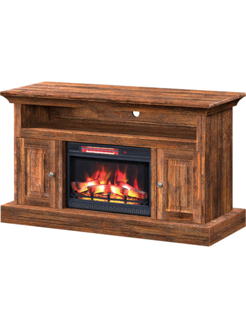 Hartford Media Console with Fireplace 4681