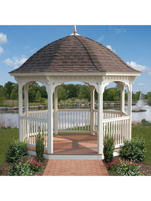 12' Colonial Style Bell Roof Octagon Gazebo