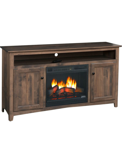 Linwood 65" TV Console with Fireplace LW-6533-F