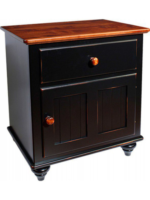 Wilkensburg Night Stand with 1 Drawer, 1 Door WB-1744