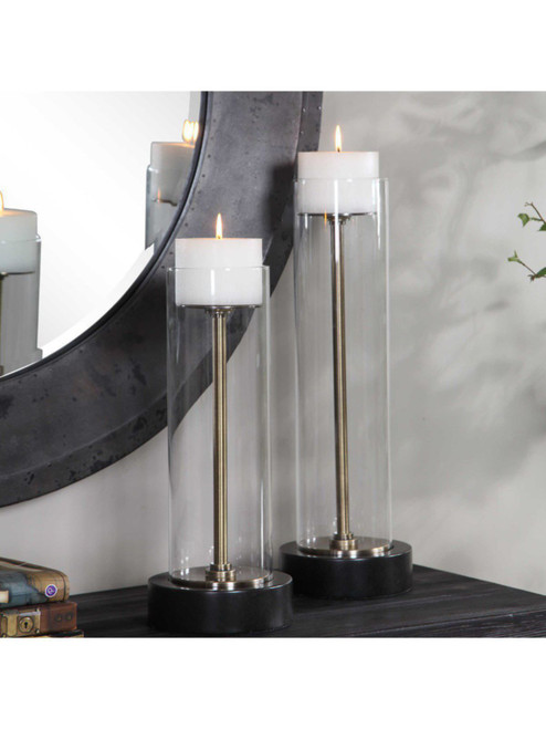 Charvi Candleholders, S/2 17552