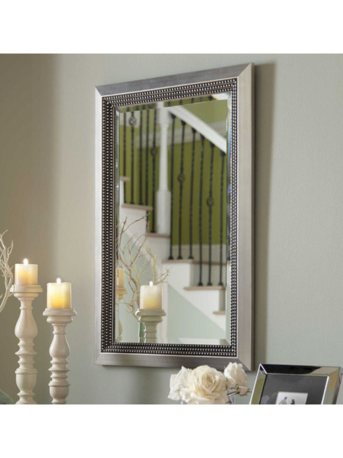 Triple Beaded Mirror 14411-B