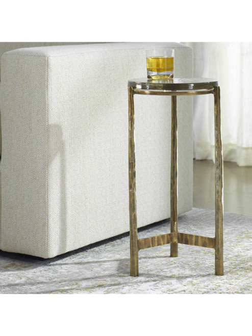 Eternity Accent Table, Brass 22978