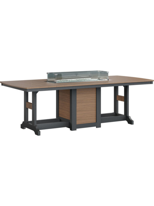 44" x 96" Rectangular Fire Table Bar Height