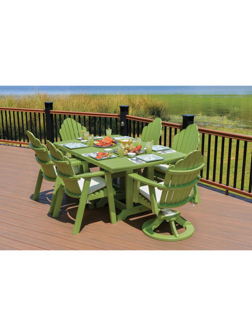 Garden Classic 44" x 72" Rectangular Table Dining Set A