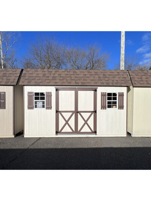 10x14 Standard Dutch Wood Shed