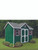 Standard Painted Wood A-Frame Dormer Shed
