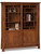 Modesto Amish Double Bookcase with Sliding Doors FVB-5466-MD