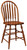Bent Paddle Stationary Bar Stool