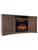 Classic Traditional Media Console with Fireplace 3270-S
