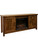 Astoria Rustic Media Console with Fireplace 5001