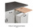 Optional Custom Kitchen Island Pullout Cutting Board w/hole cutout #4553 by Nisley Cabinet