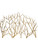Gold Branches Decorative Fireplace Screen 18796