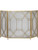 Rosen Fireplace Screen, Gold 18707