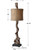 Driftwood Buffet Lamp 29163-1