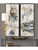 Life Scenes Hand Painted Canvases, S/2 51302