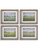 Quiet Meadows Framed Prints, S/4 32317