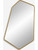 Linneah Large Mirror, Gold 9826