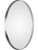 Pursley Oval Mirror, Nickel 9354