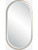 Lago Oval Mirror, Gold 9914