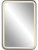 Crofton Lighted Vanity Mirror, Black 9861