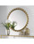 Cyra Round Mirror, Gold 9695