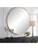Junius Large Round Mirror, Gold 9928