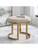 Infinity Accent Stool, Gold 23698
