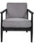 Brunei Accent Chair, Gray 23657