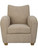 Teddy Accent Chair, Latte 23694