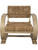 Rehema Accent Chair, Driftwood 22958